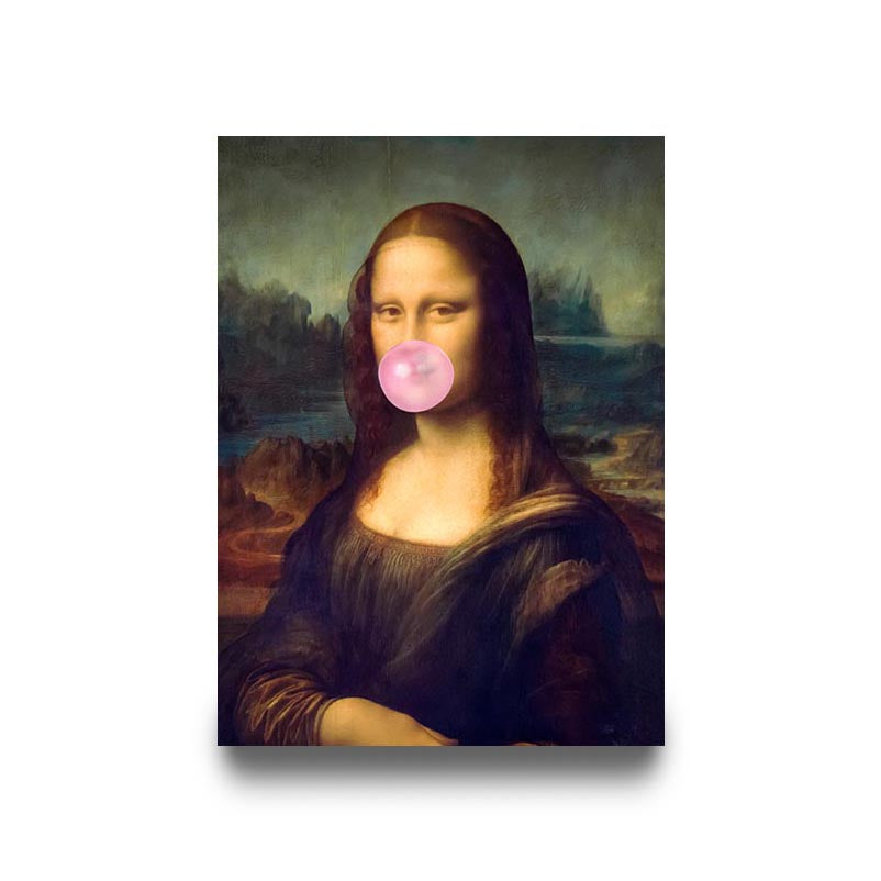 "MONA LISA BUBBLE GUM"