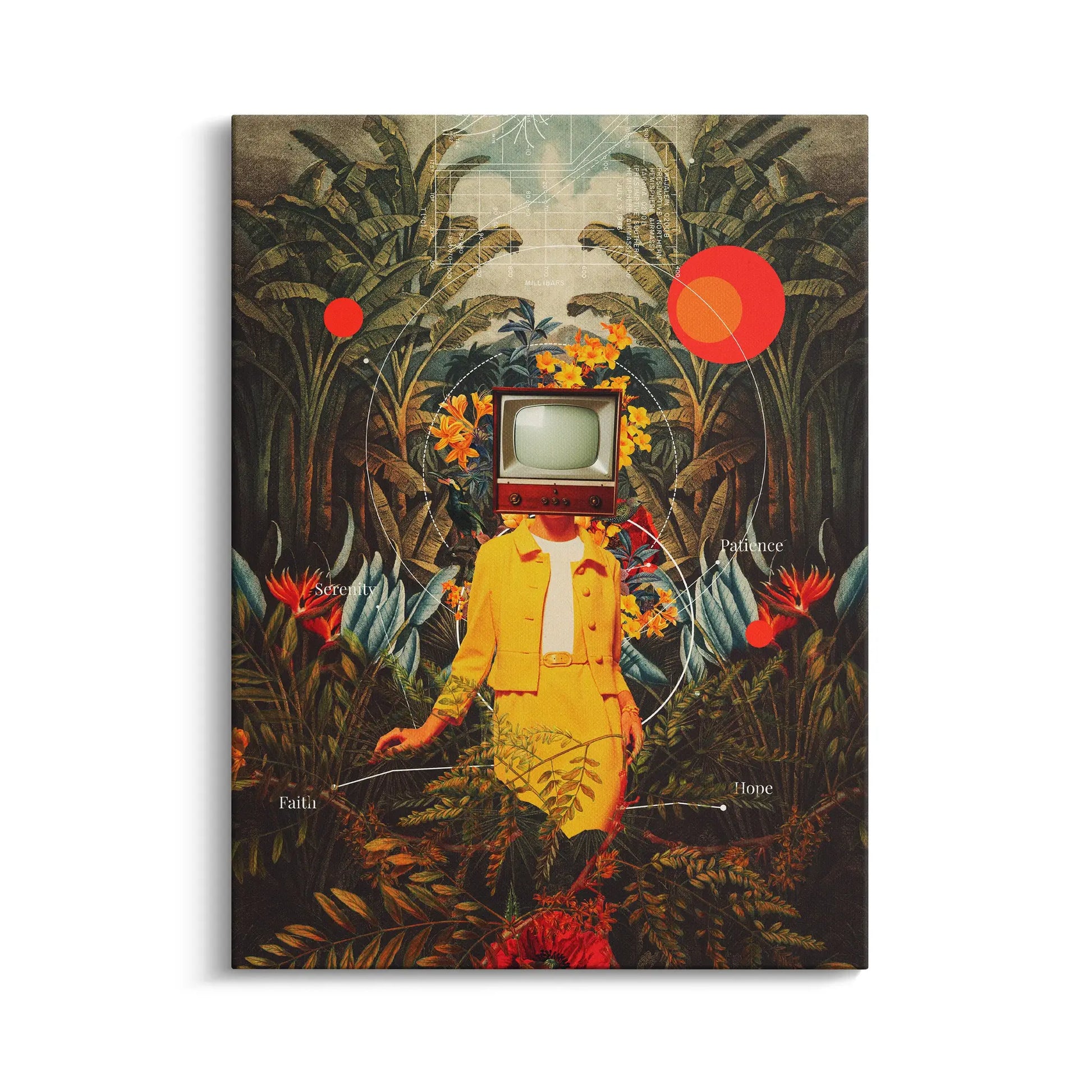 Canvarisma - "SHE CAME FROM THE WILDERNESS" -  Bild