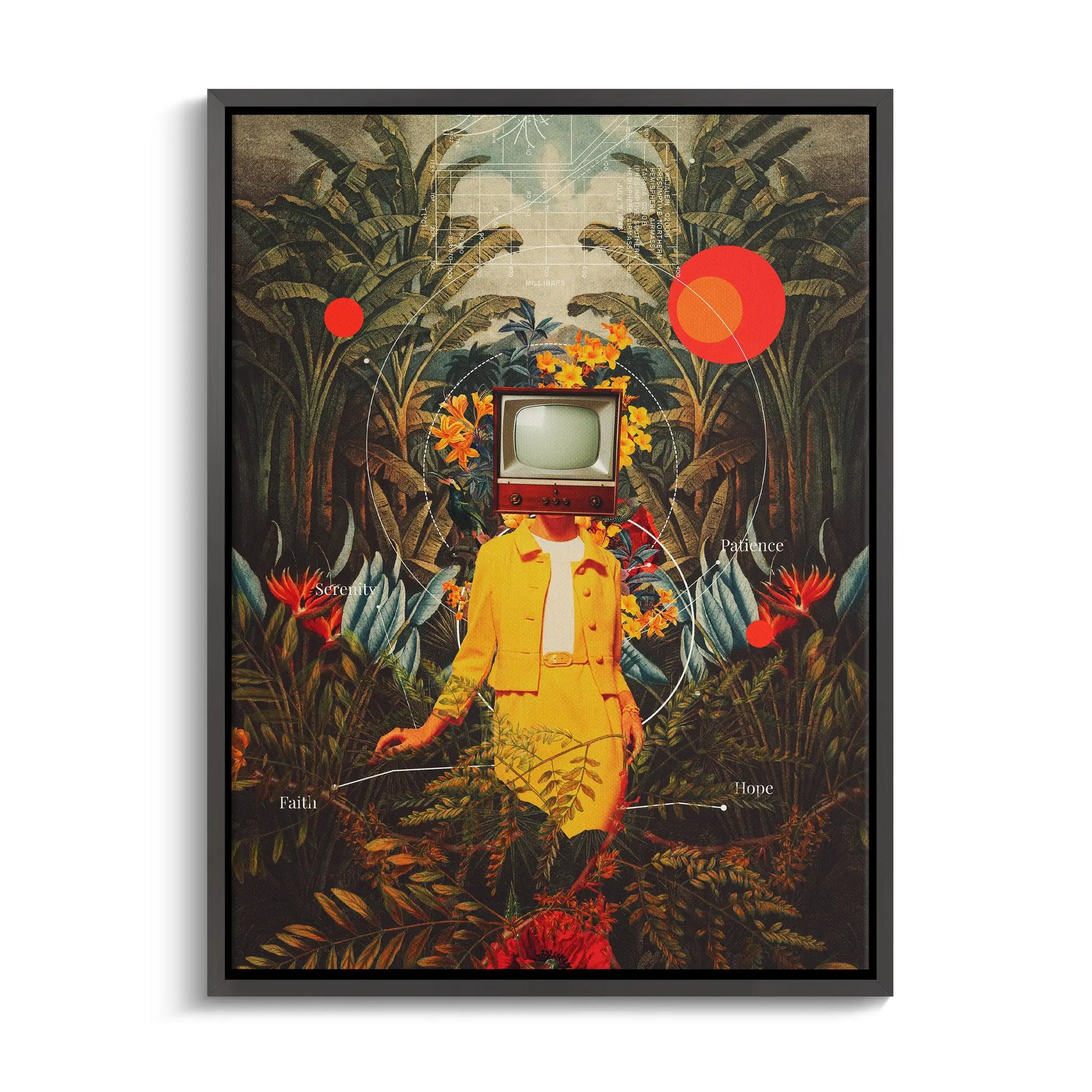 Canvarisma - "SHE CAME FROM THE WILDERNESS" -  Bild