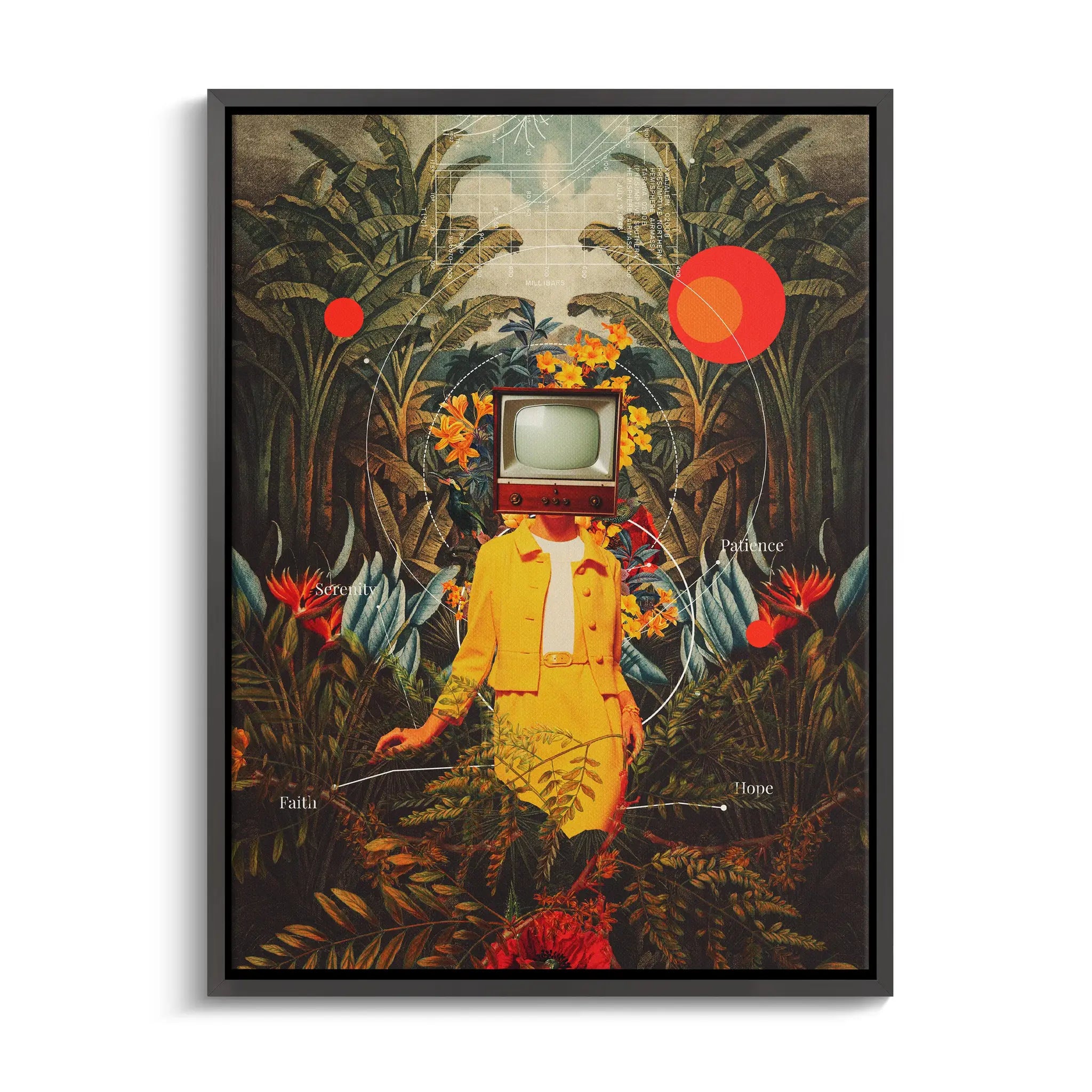 Canvarisma - "SHE CAME FROM THE WILDERNESS" -  Bild