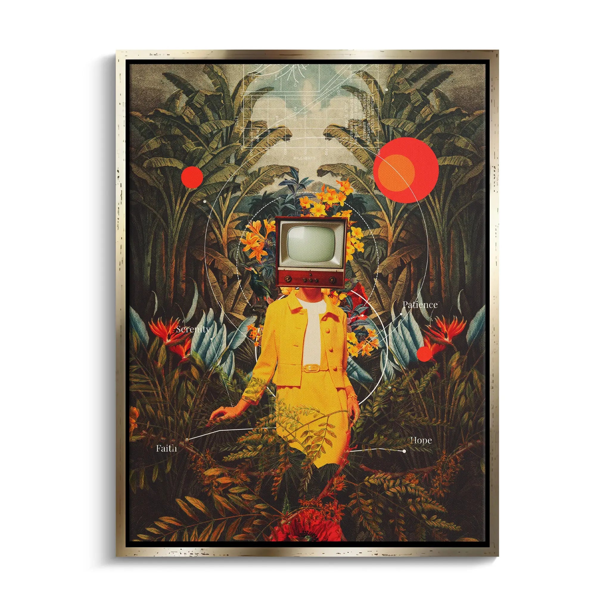 Canvarisma - "SHE CAME FROM THE WILDERNESS" -  Bild