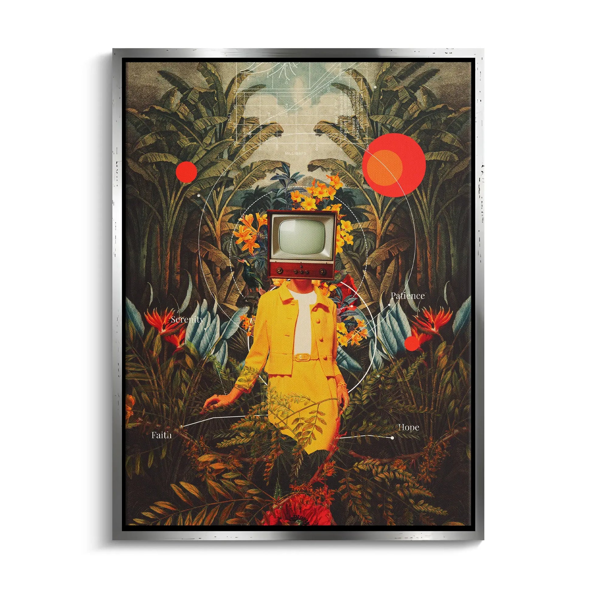 Canvarisma - "SHE CAME FROM THE WILDERNESS" -  Bild