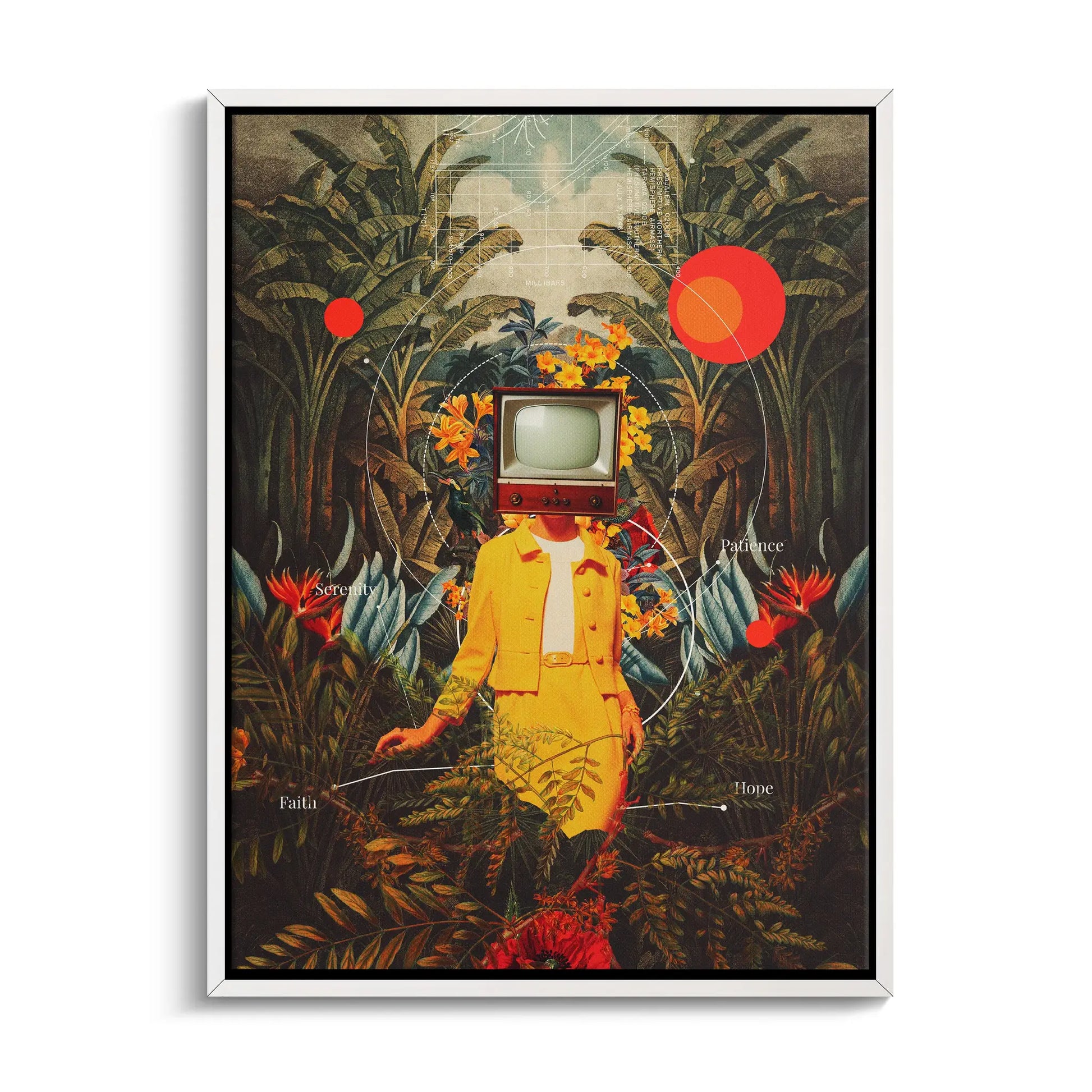 Canvarisma - "SHE CAME FROM THE WILDERNESS" -  Bild