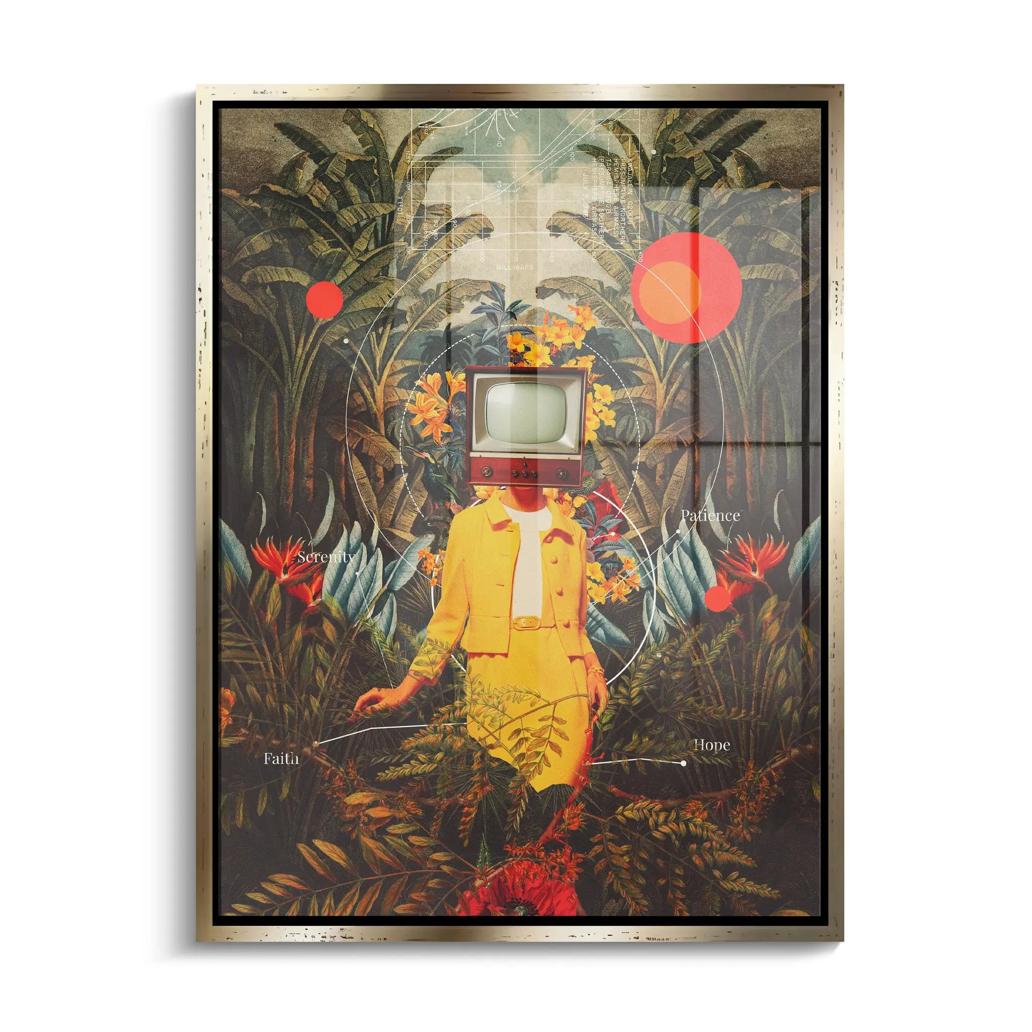 Canvarisma - "SHE CAME FROM THE WILDERNESS" -  Bild