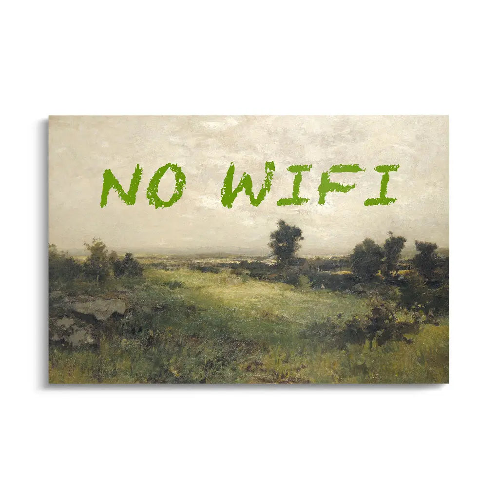 "NO WIFI"