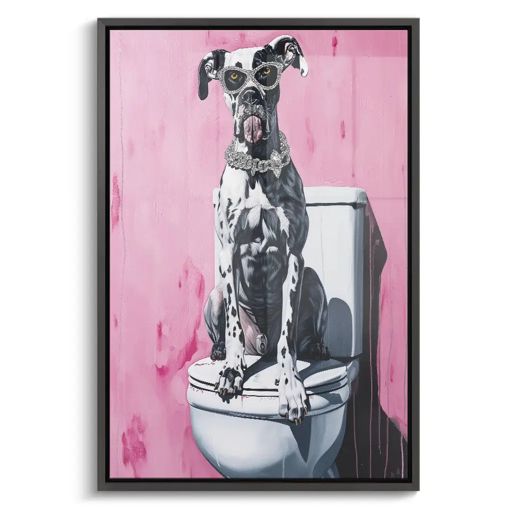 Canvarisma - "GREAT DANE HAVE A NICE POOP" -  Bild