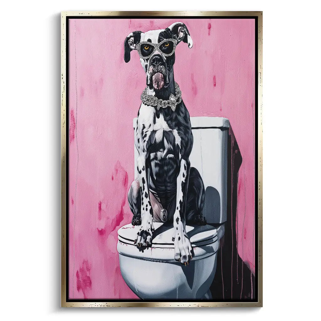 Canvarisma - "GREAT DANE HAVE A NICE POOP" -  Bild