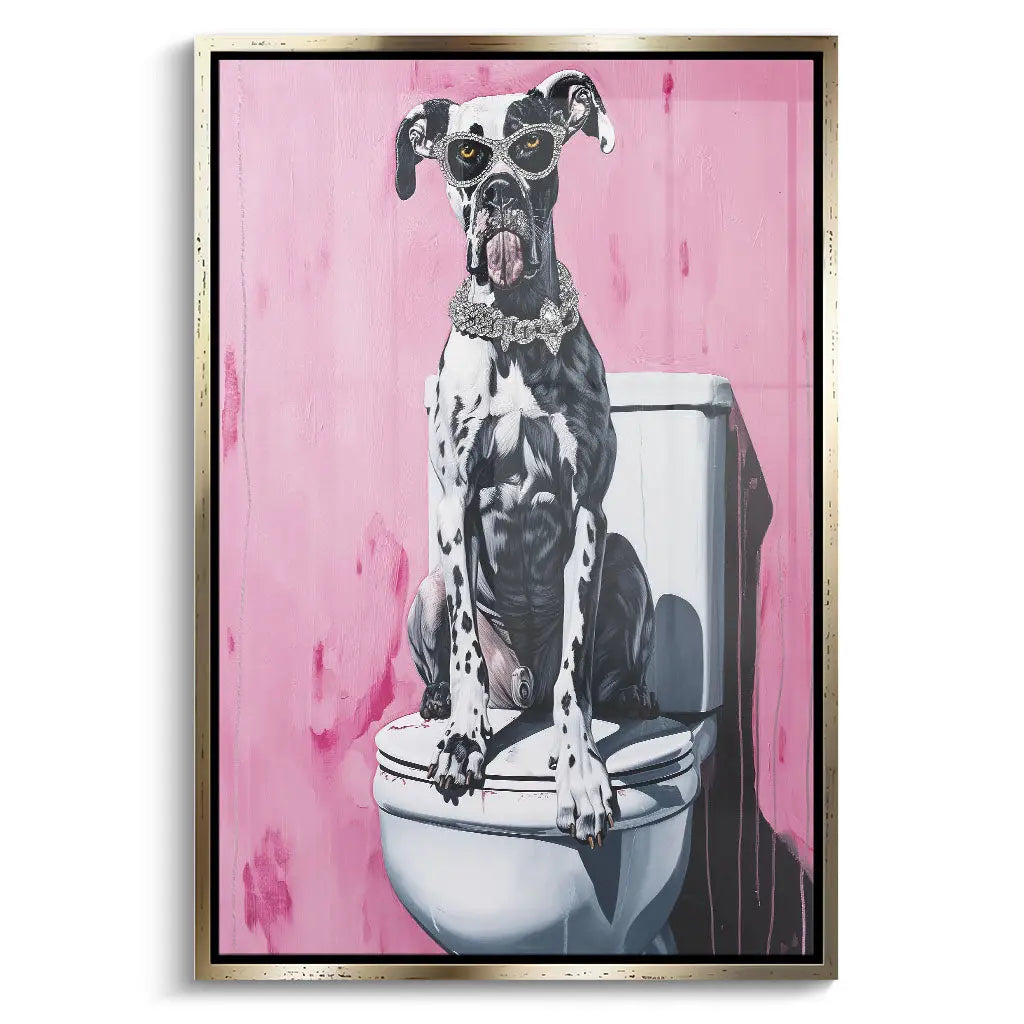 Canvarisma - "GREAT DANE HAVE A NICE POOP" -  Bild
