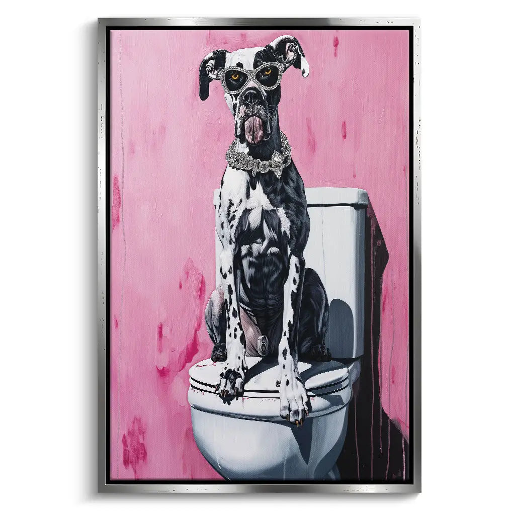 Canvarisma - "GREAT DANE HAVE A NICE POOP" -  Bild