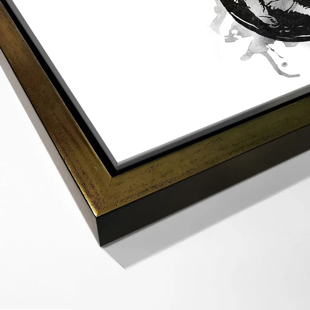 "BLACK AND GOLD SAXOPHONE"