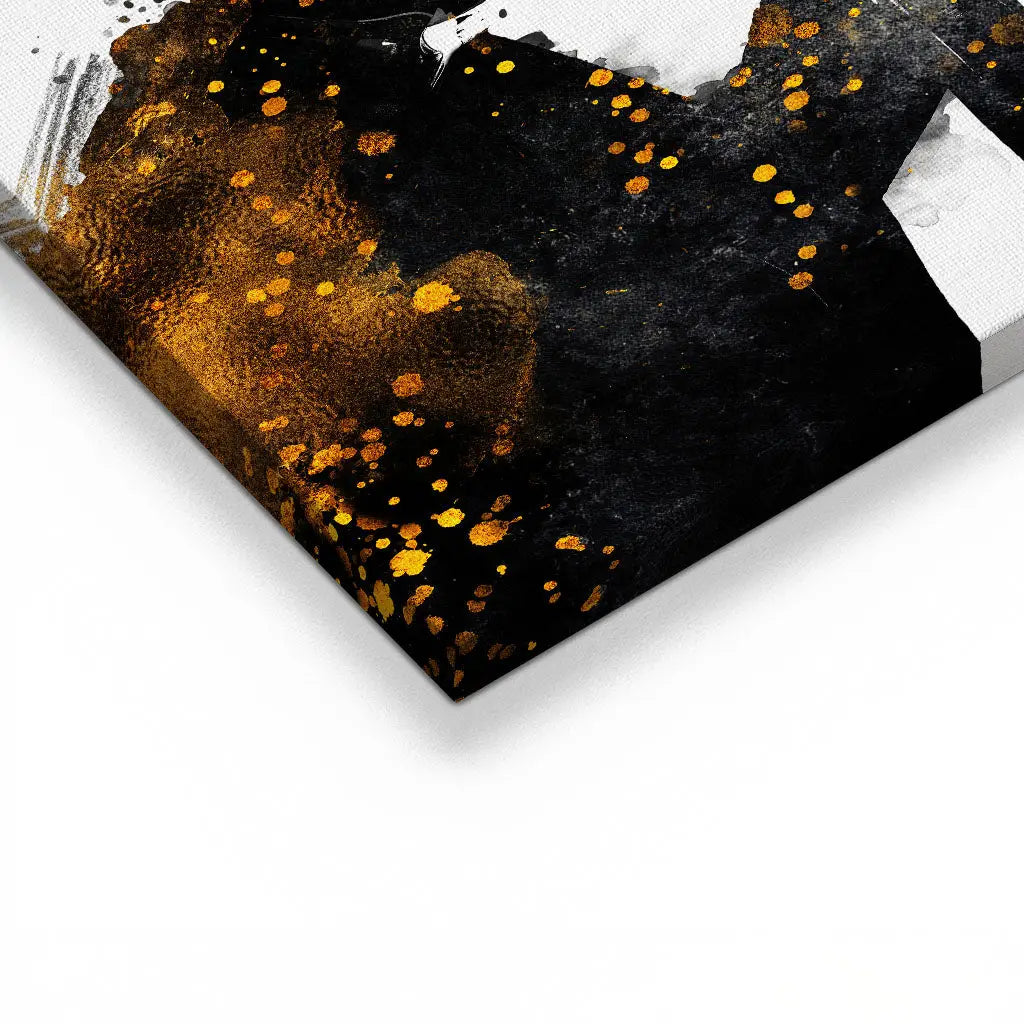 "BLACK AND GOLD VIOLIN"