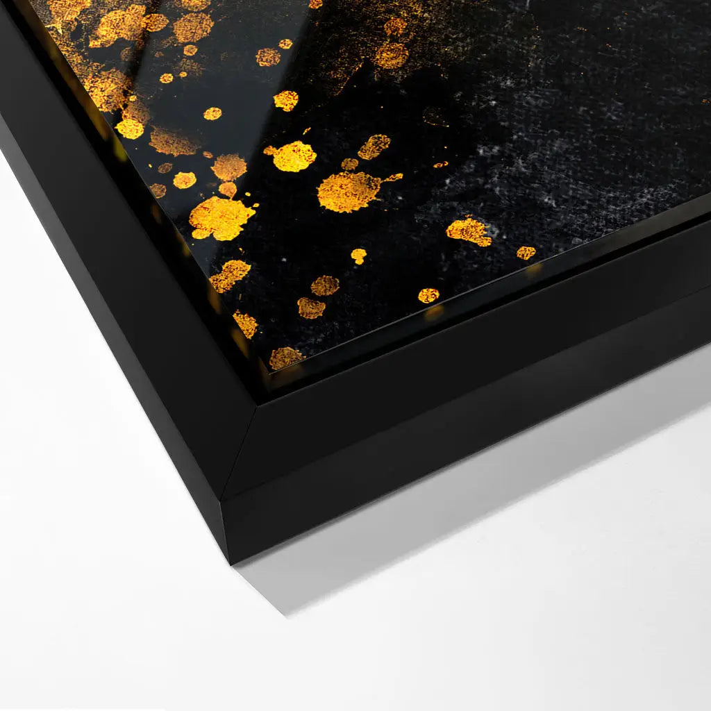 "BLACK AND GOLD VIOLIN"