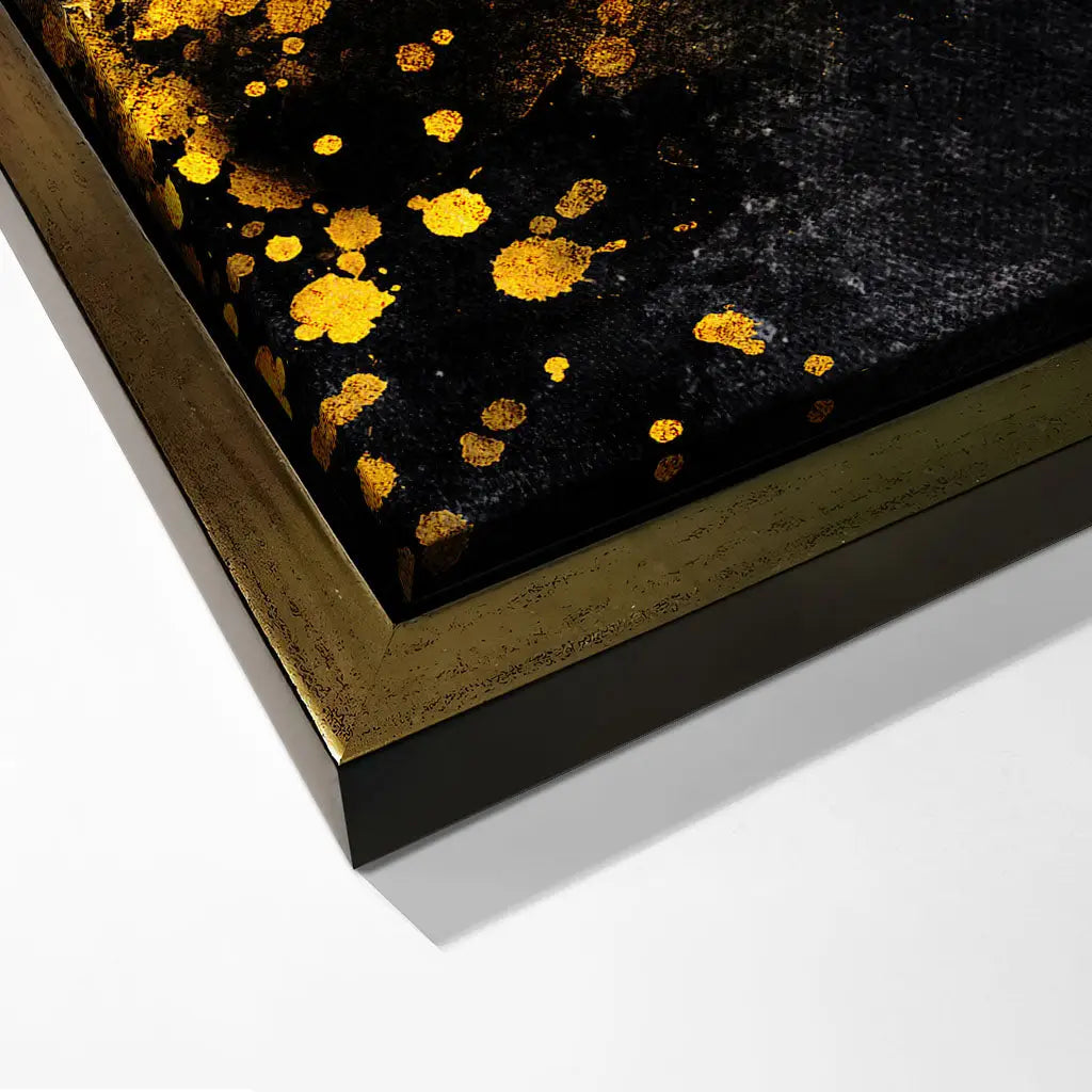 "BLACK AND GOLD VIOLIN"