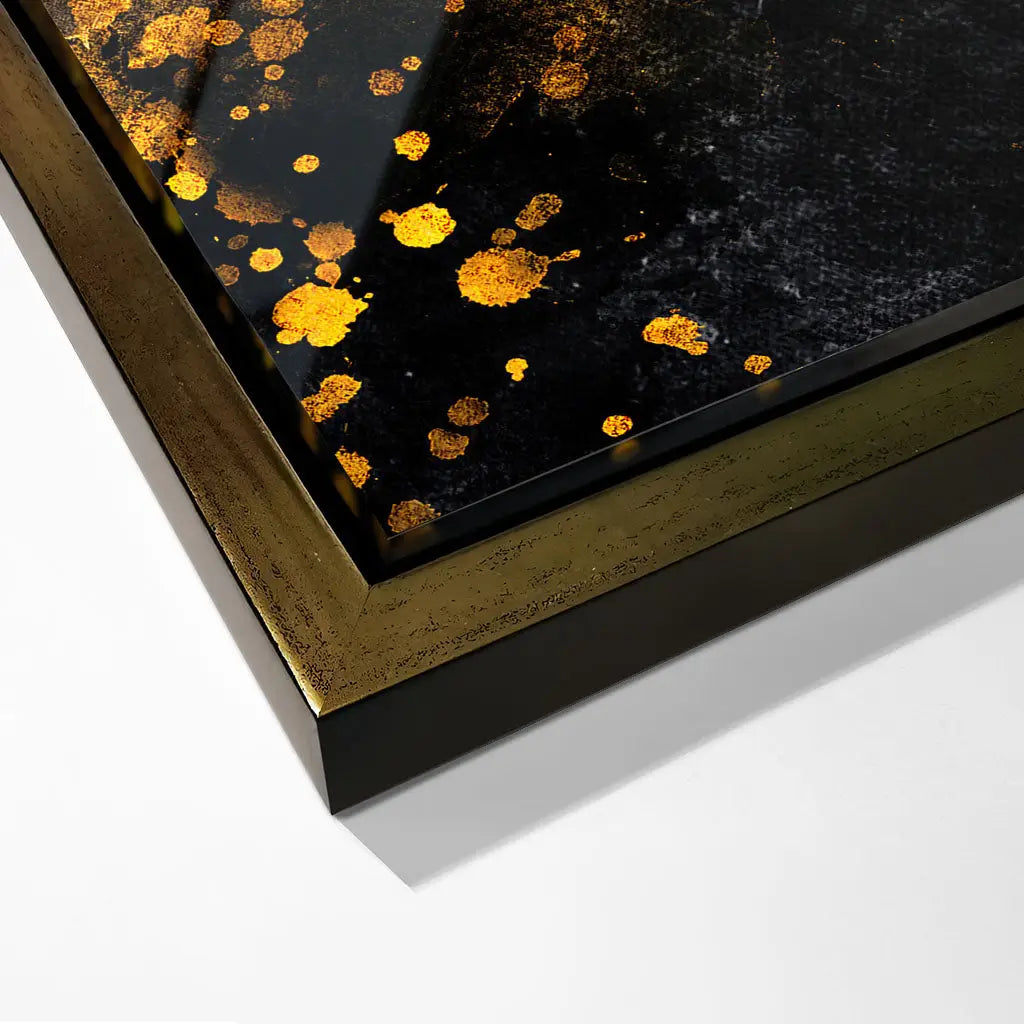 "BLACK AND GOLD VIOLIN"