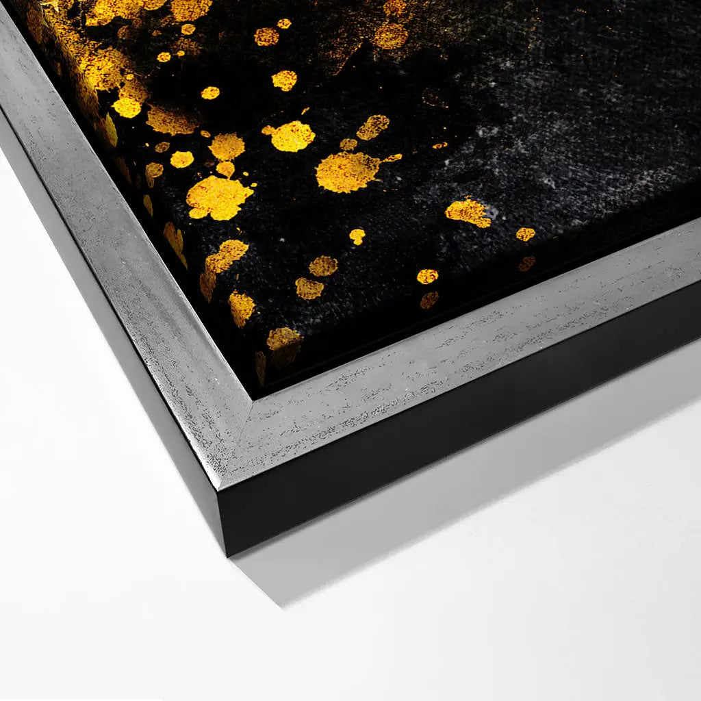 "BLACK AND GOLD VIOLIN"