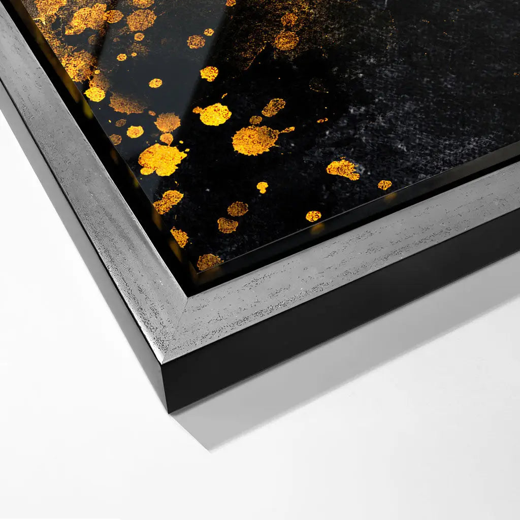 "BLACK AND GOLD VIOLIN"