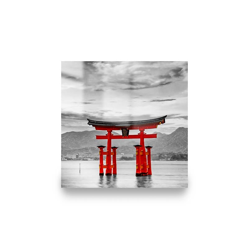 "TORII OF ITSUKUSHIMA SHRINE"