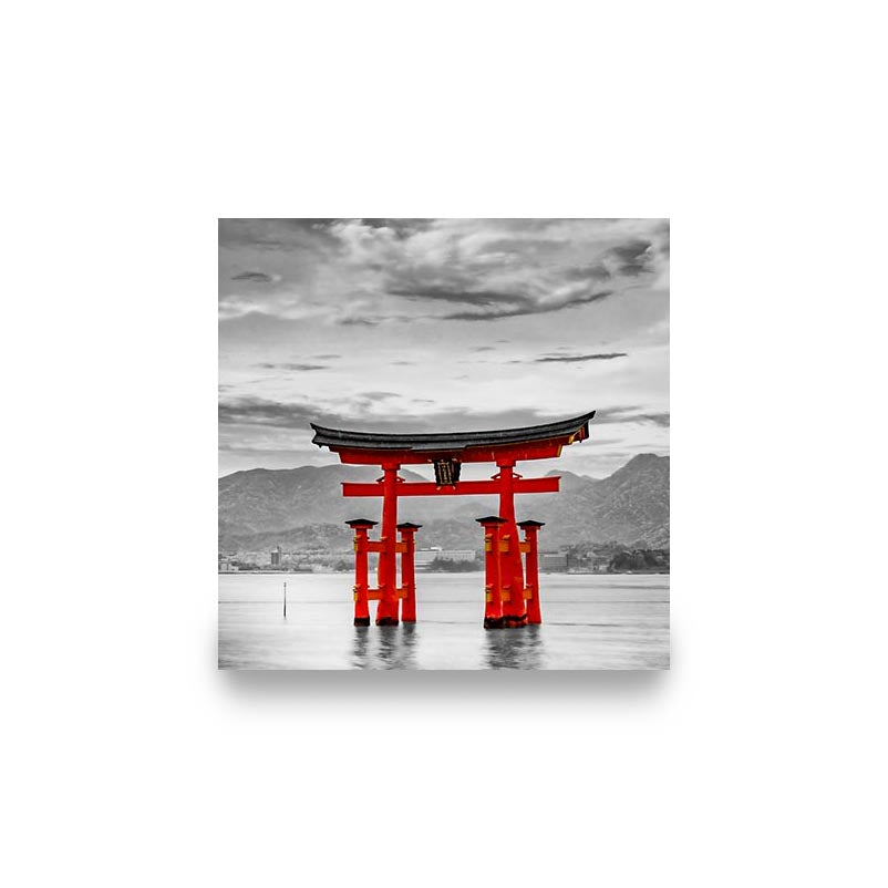 "TORII OF ITSUKUSHIMA SHRINE"