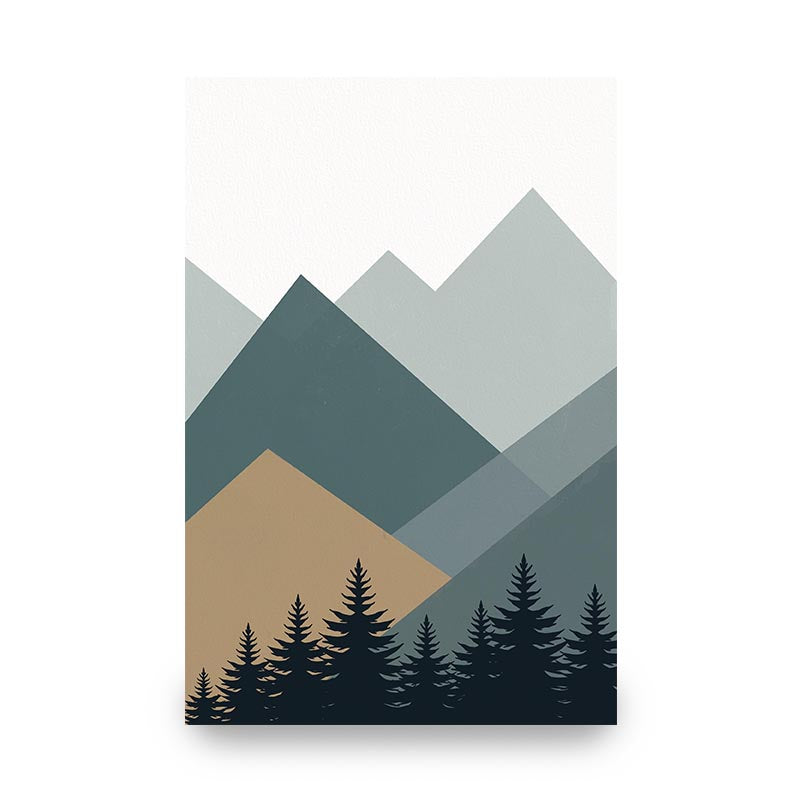 "NORDIC LANDSCAPE MOUNTAIN RANGE"