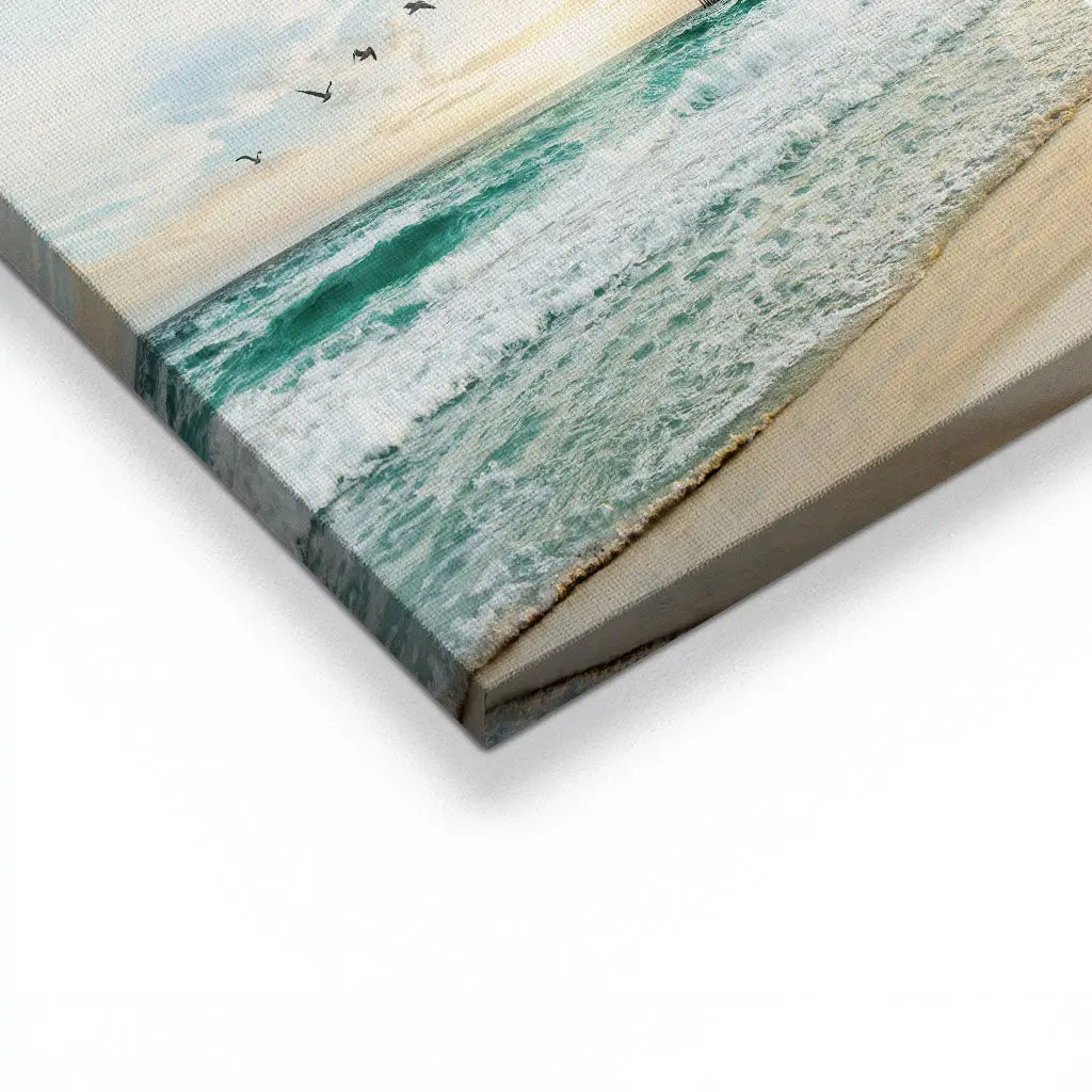 Canvarisma - "BIRDS AT PIER" -  Bild