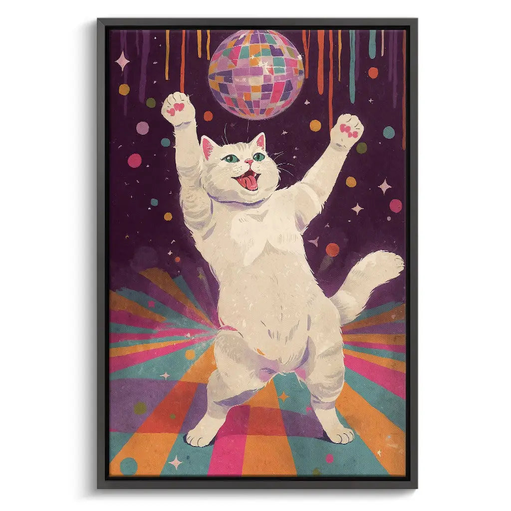 "GROOVY DISCO KITTY"
