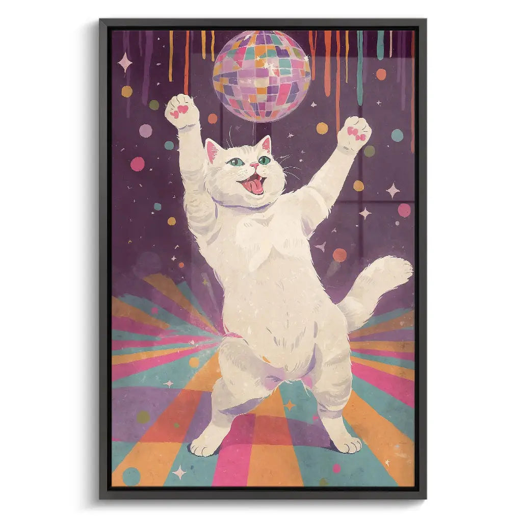 "GROOVY DISCO KITTY"