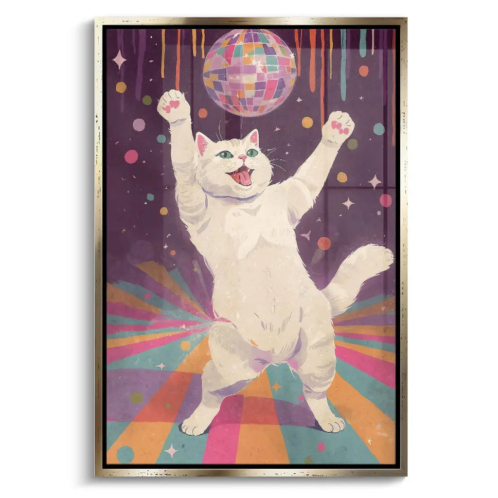 "GROOVY DISCO KITTY"