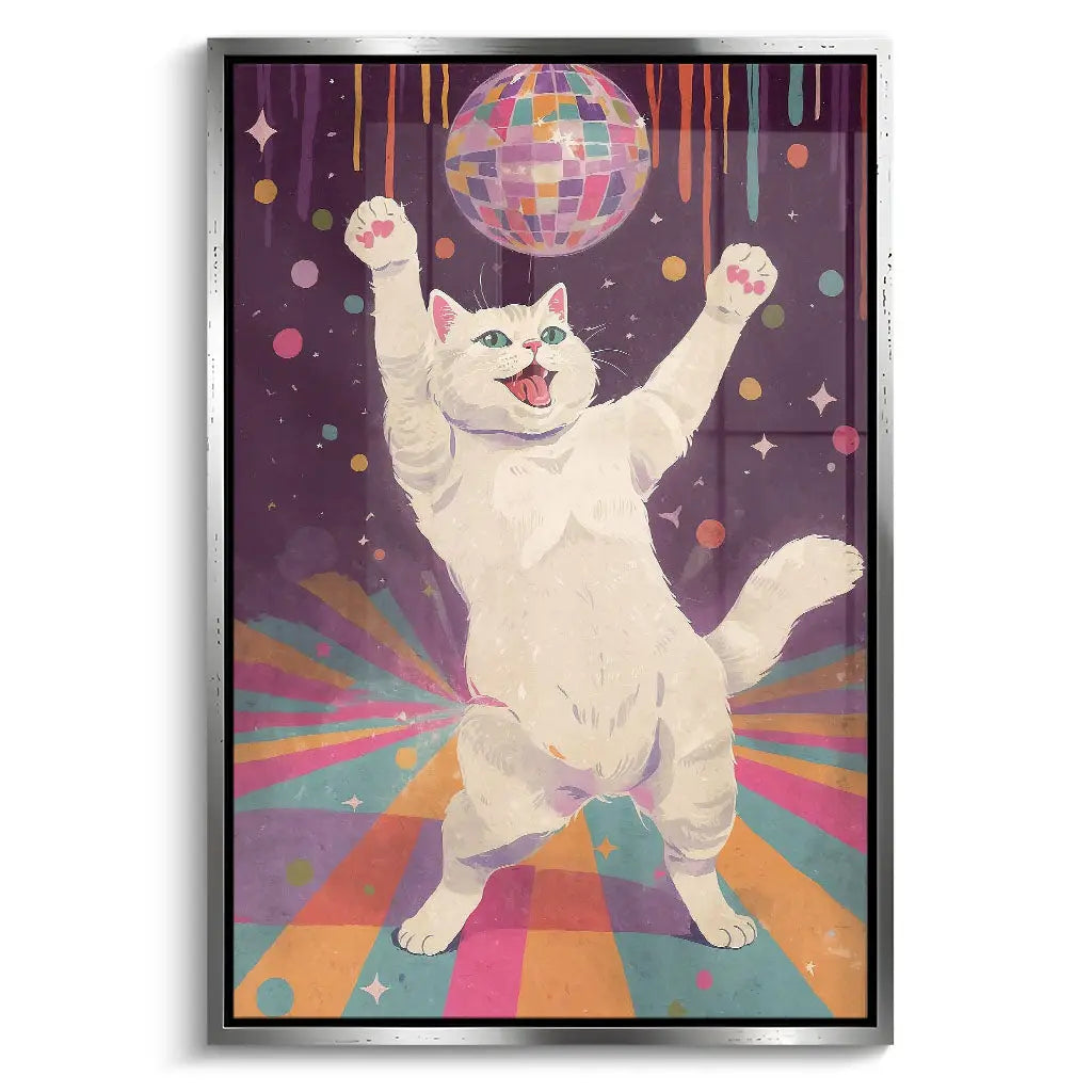 "GROOVY DISCO KITTY"