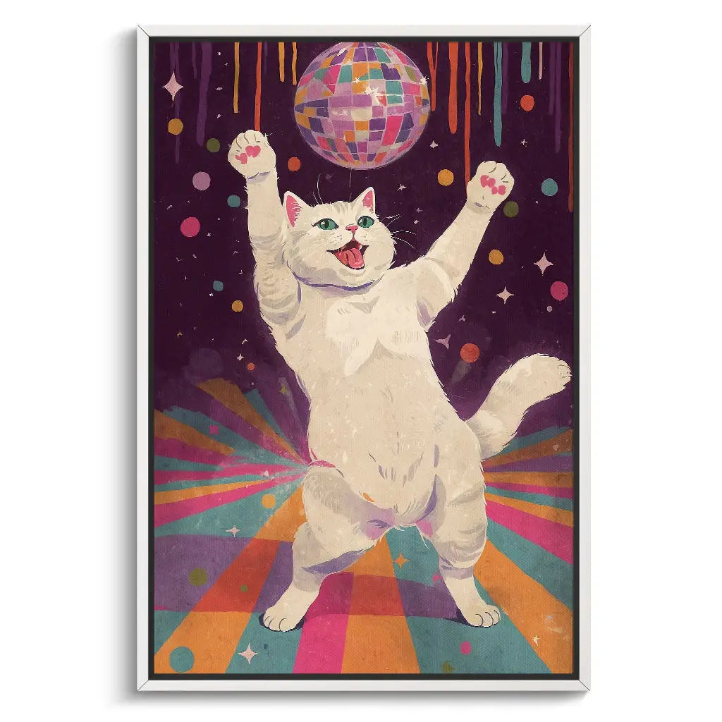 "GROOVY DISCO KITTY"