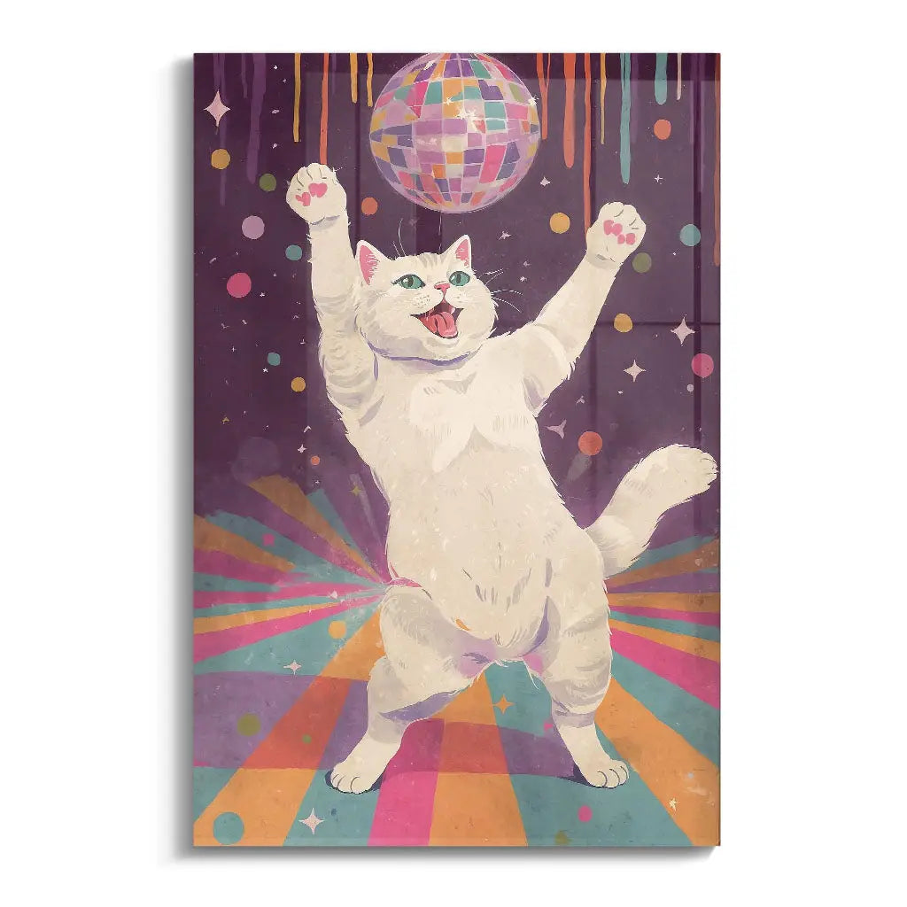 "GROOVY DISCO KITTY"