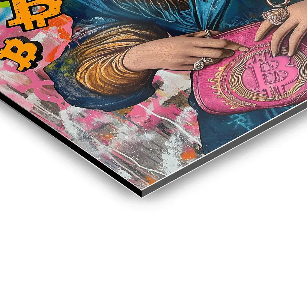 Canvarisma - "MONALISA BITCOIN" -  Bild