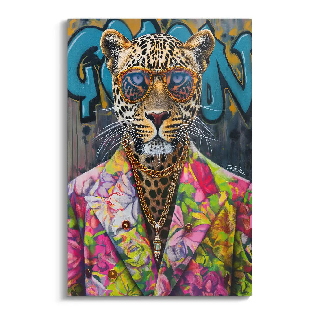 Canvarisma - "STYLISH LEOPARD" -  Bild