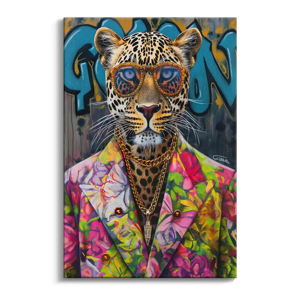 Canvarisma - "STYLISH LEOPARD" -  Bild