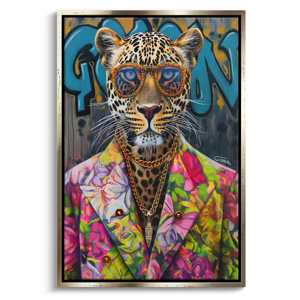 Canvarisma - "STYLISH LEOPARD" -  Bild
