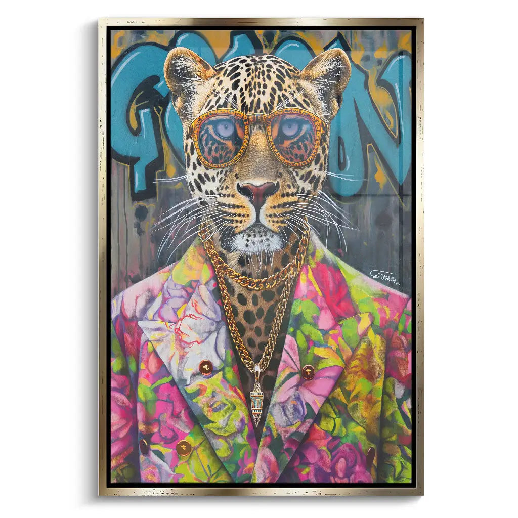 Canvarisma - "STYLISH LEOPARD" -  Bild