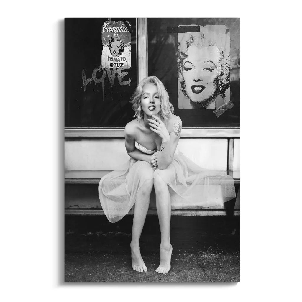 Canvarisma - "NEW MARYLIN BW" -  Bild