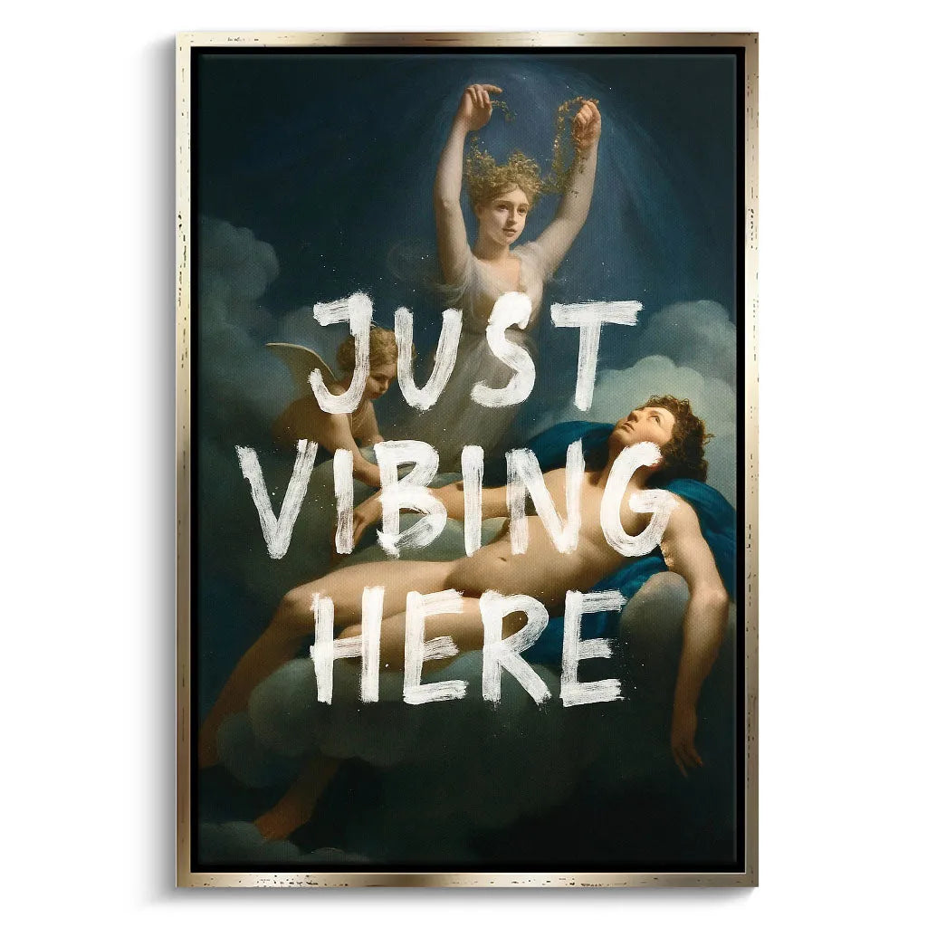 Canvarisma - "JUST VIBING HERE" -  Bild