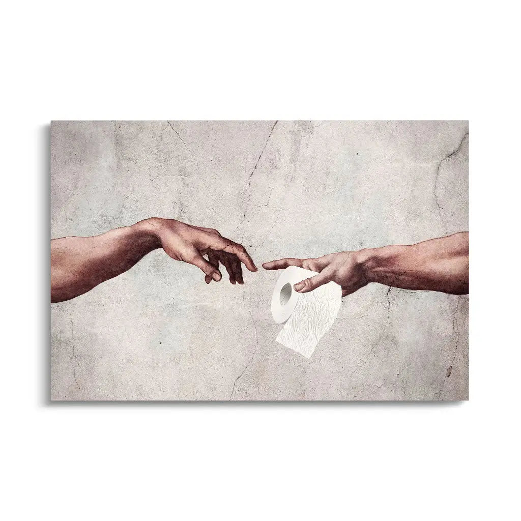Canvarisma - "FUNNY BATHROOM PAPER" -  Bild