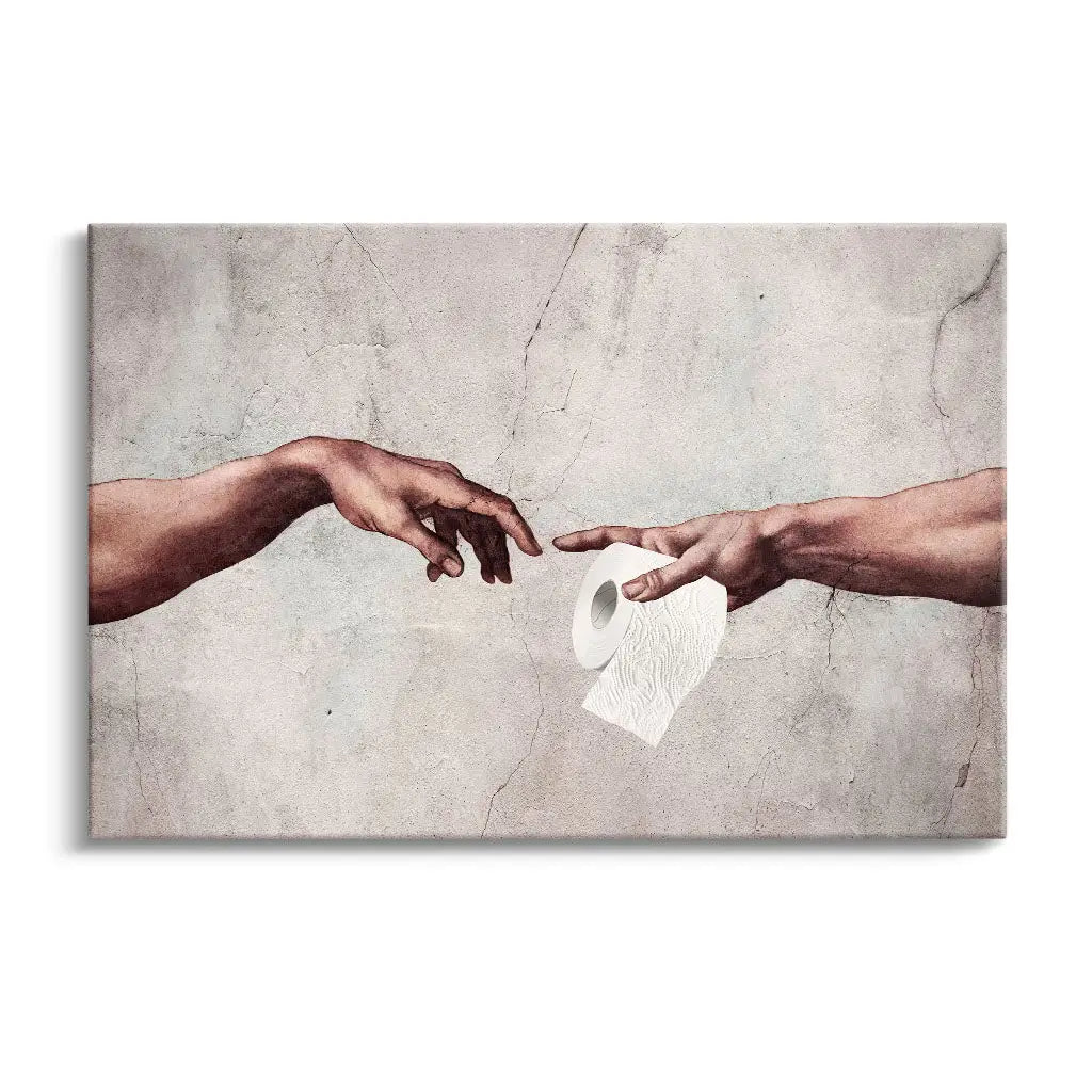 Canvarisma - "FUNNY BATHROOM PAPER" -  Bild