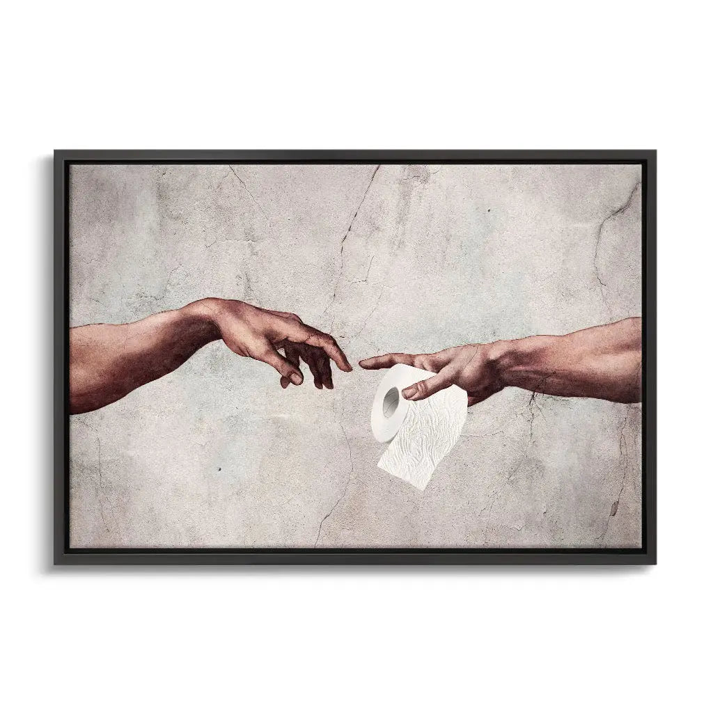 Canvarisma - "FUNNY BATHROOM PAPER" -  Bild