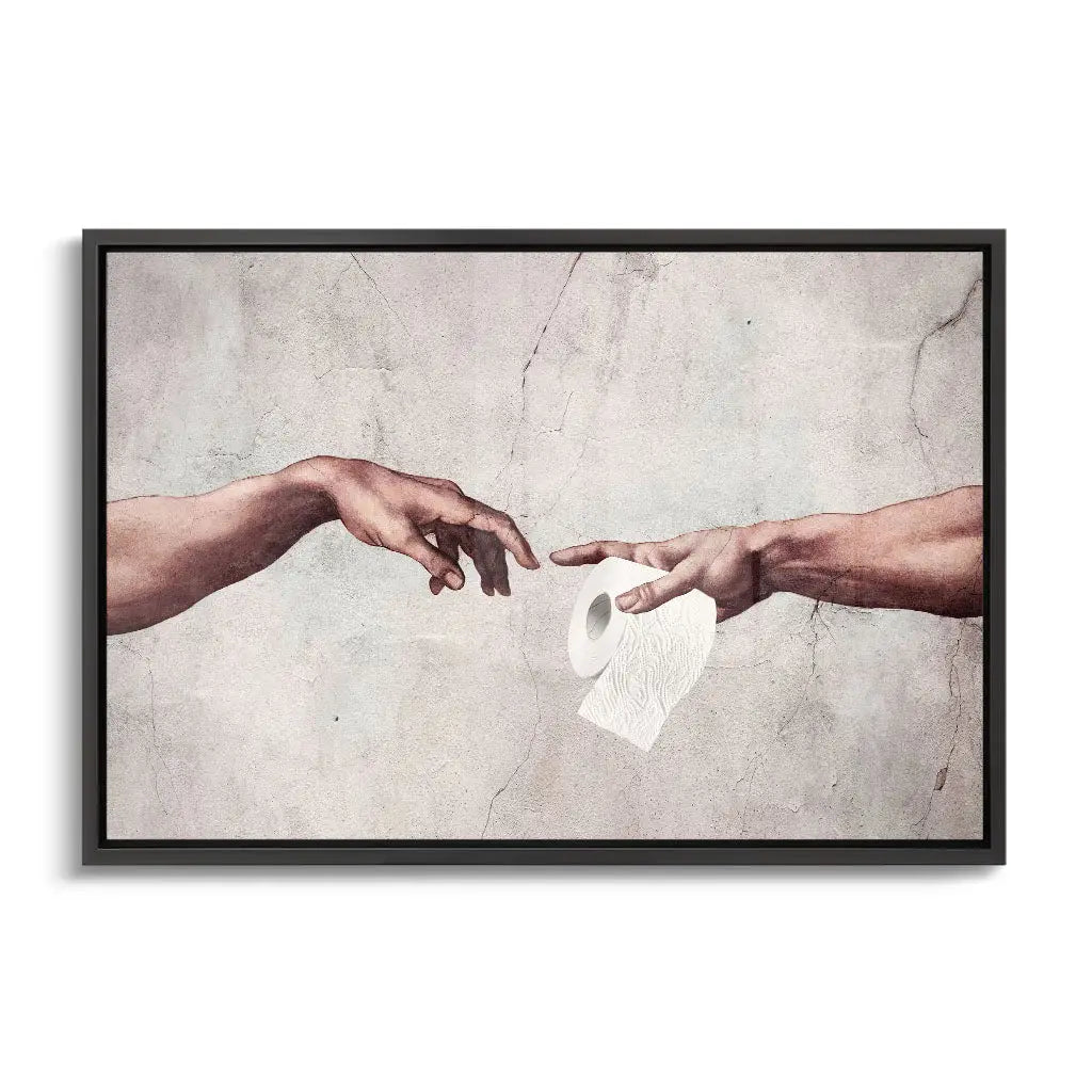 Canvarisma - "FUNNY BATHROOM PAPER" -  Bild