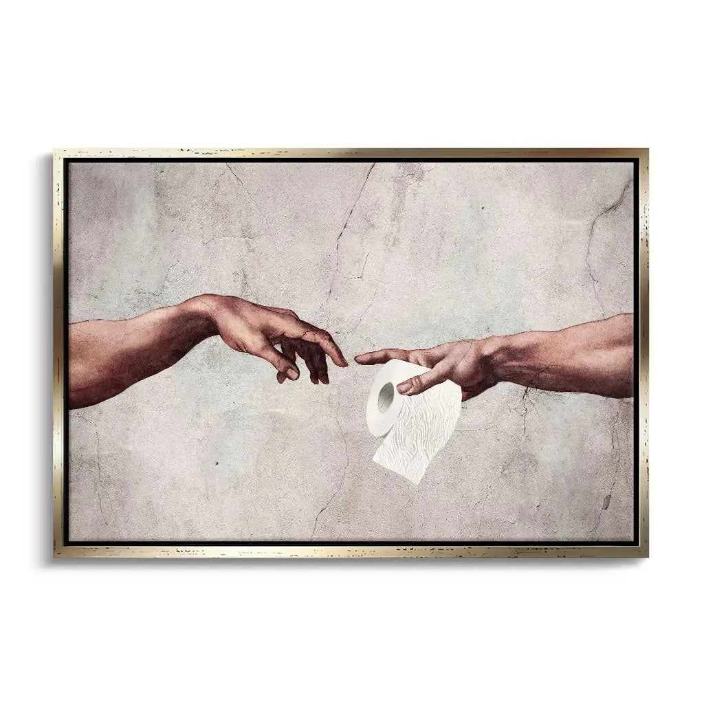 Canvarisma - "FUNNY BATHROOM PAPER" -  Bild