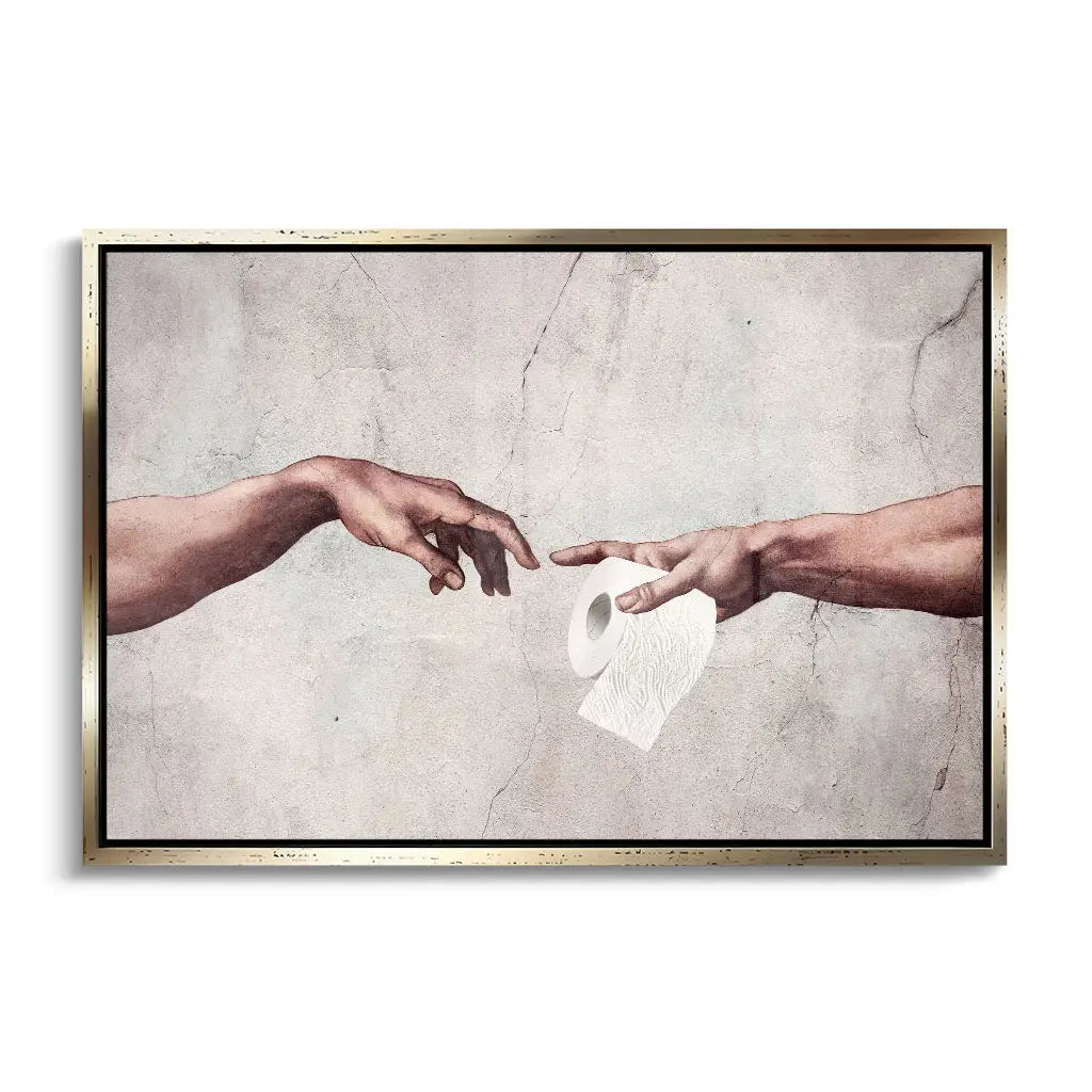 Canvarisma - "FUNNY BATHROOM PAPER" -  Bild