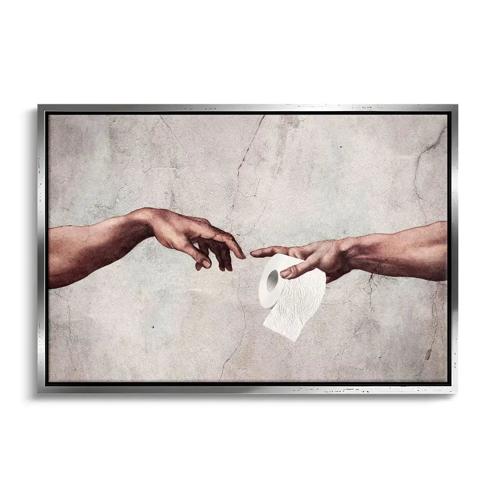 Canvarisma - "FUNNY BATHROOM PAPER" -  Bild