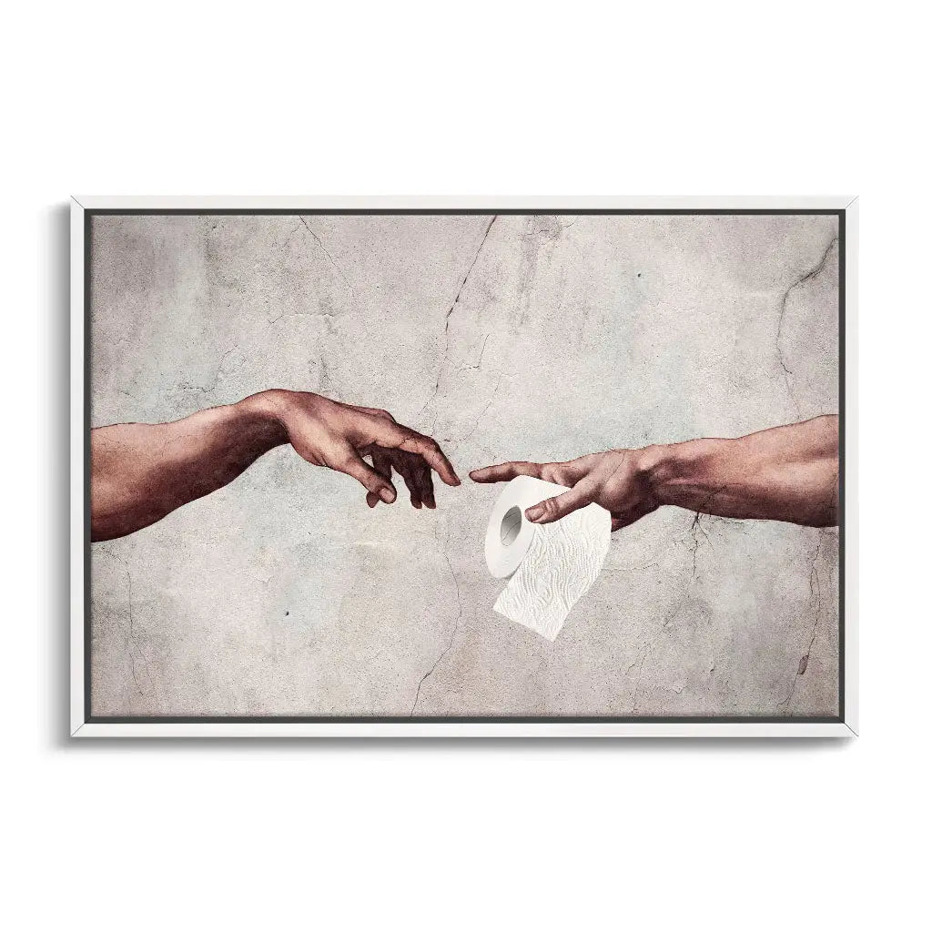 Canvarisma - "FUNNY BATHROOM PAPER" -  Bild
