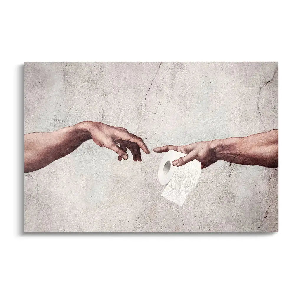Canvarisma - "FUNNY BATHROOM PAPER" -  Bild