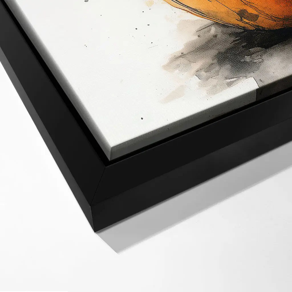 "BLACK CAT AND PUMPKIN"