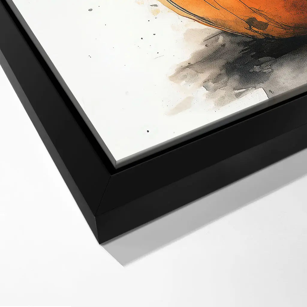 "BLACK CAT AND PUMPKIN"