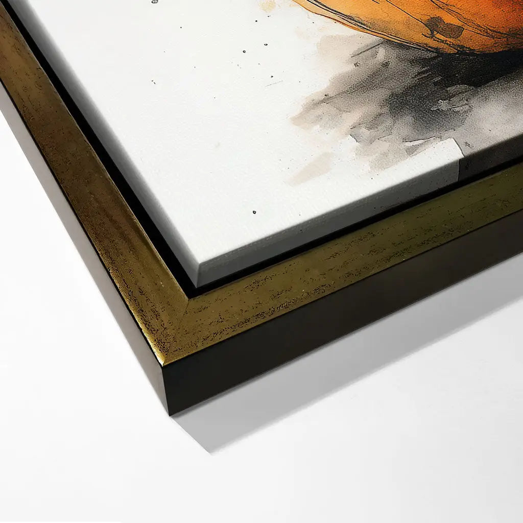 "BLACK CAT AND PUMPKIN"