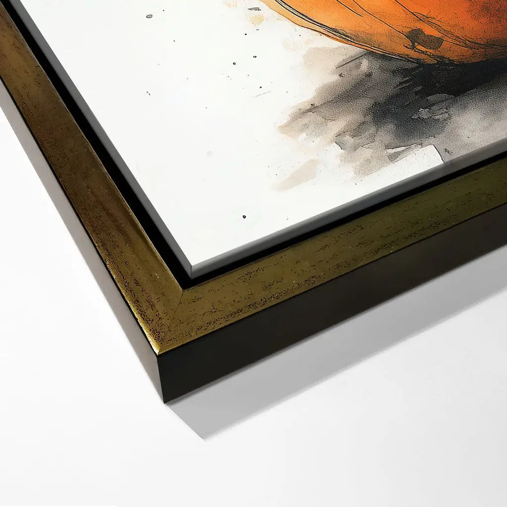 "BLACK CAT AND PUMPKIN"